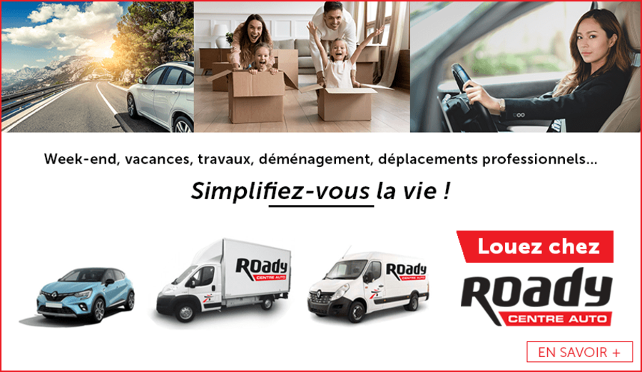 Location de véhicule : week-end, vacances, travaux, déménagement, déplacements professionnels... Simplifiez-vous la vie !